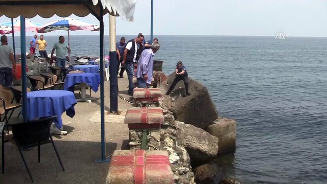 Cinayet zanlısının yakalanma anı kameralara yansıdı - DÜZCE