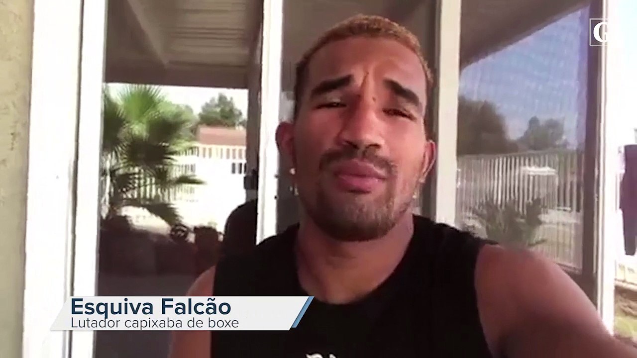 Esquiva Falcão fala sobre seu estilo de luta comparado com o do seu irmão