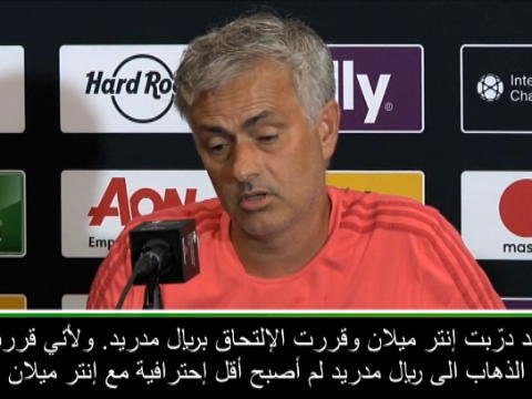 عام: كرة قدم: التنحّي عن المنتخب لتدريب ريال مدريد لا يجعل لوبيتيغي أقل إحترافية- مورينيو