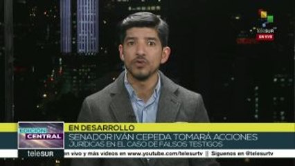 Colombia: Iván Cepeda denunciará a Fernando Londoño y Gustavo Rugeles