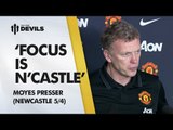 'Focus Is Newcastle' | Newcastle United vs Manchester United | Press Conference