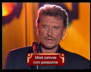 Johnny Hallyday - la Fureur "Ce que je sais" 1998