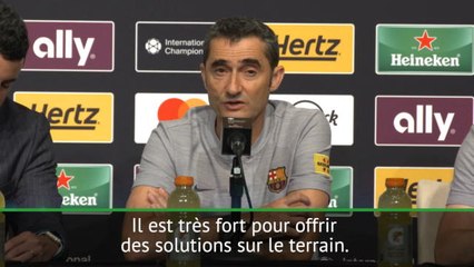 Barcelone - Valverde dresse les qualités de Malcom