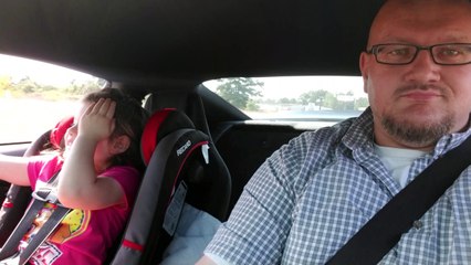 Little Girl Loves Fast Cars