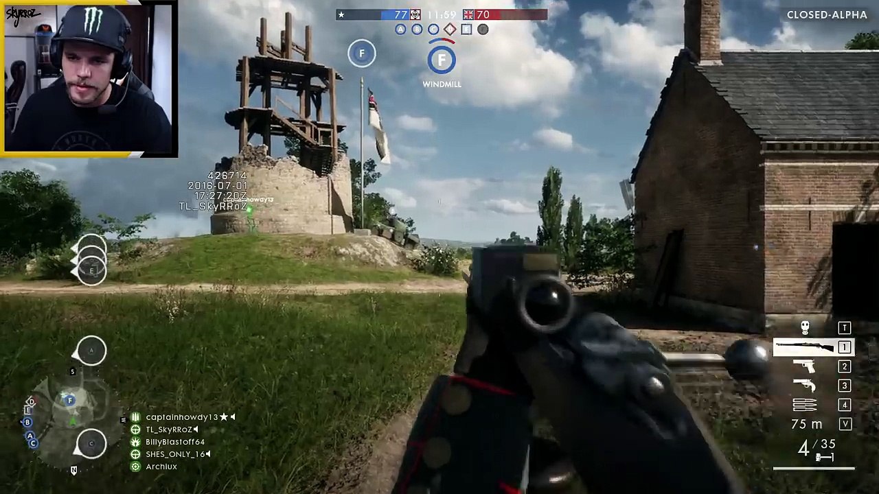 BATTLEFIELD 1  GAMEPLAY LIVE AVEC TOUS LES SNIPERS !! (2)