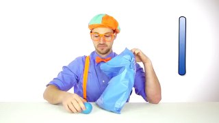 The Blue Song with Blippi | Colors Song for Kids
