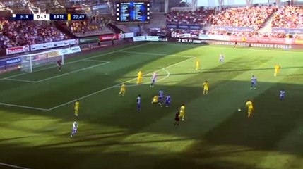 Igor Stasevich Goal HD -  HJK (Fin)	0-2	BATE (Blr) 01.08.2018