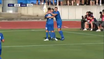 0-2 Bryan Heynen Goal - CS Fola Esch 0 - 2 KRC Genk - 01.08.2018