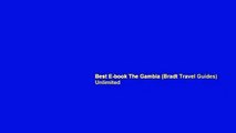 Best E-book The Gambia (Bradt Travel Guides) Unlimited