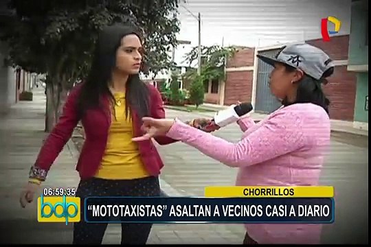Chorrillos: delincuentes usan mototaxis para robar a vecinos y transeúntes