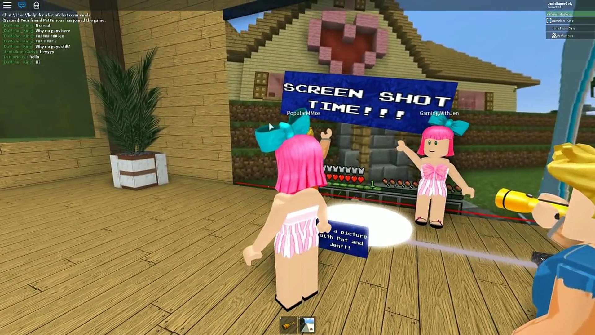 Roblox With Pat And Jen