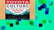 Open Ebook Toyota Culture: The Heart and Soul of the Toyota Way online