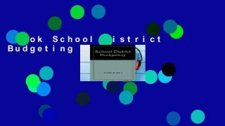 Ebook School District Budgeting Full