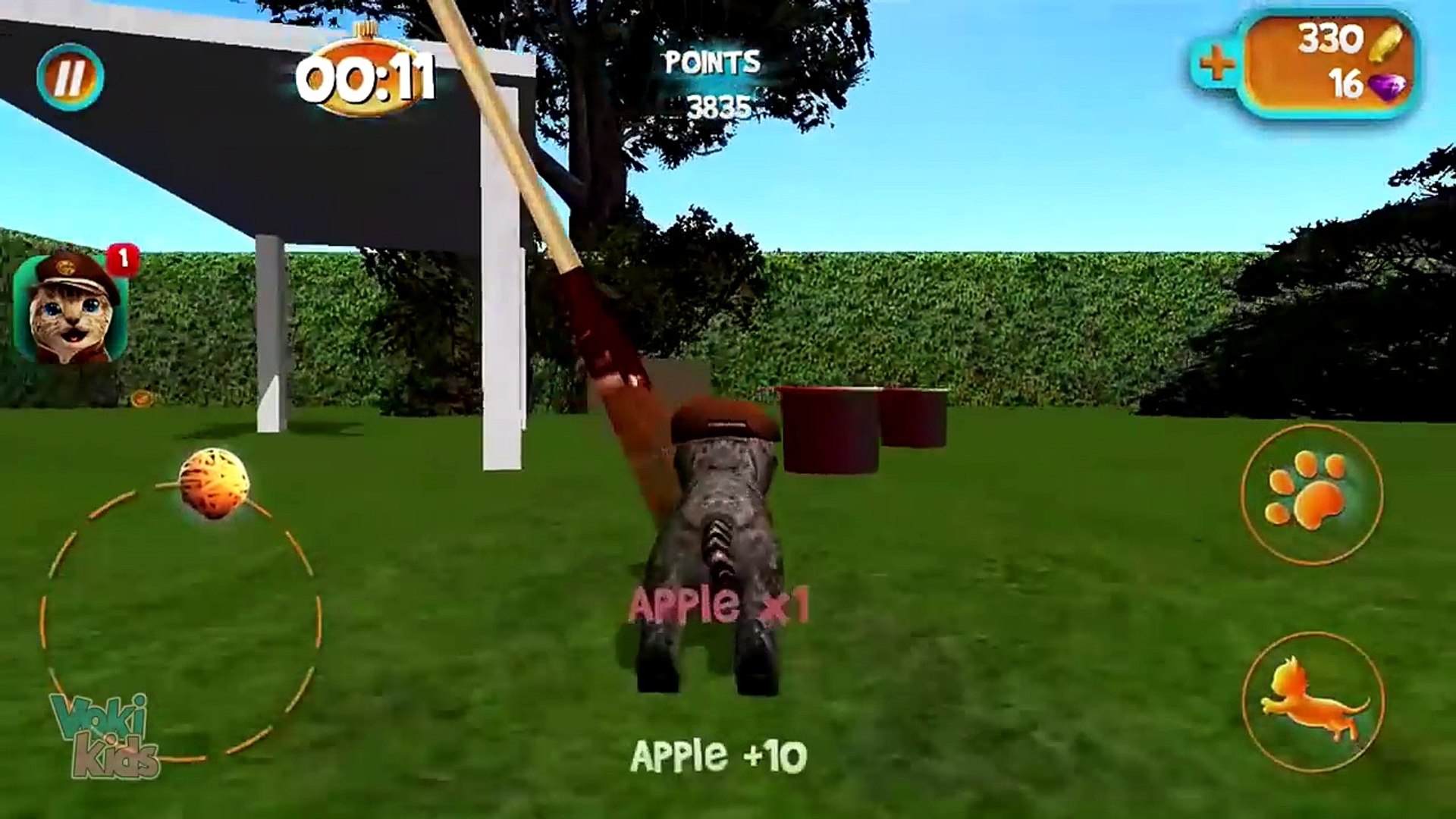 ⁣Cute Little Kitten Simulator Fun Pet Care Game for Toddlers and Kids