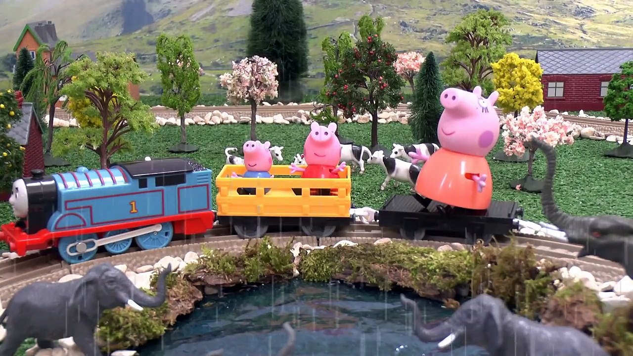 Peppa Pig Counting Thomas & Friends 123 Play Doh Animal Sounds Toys Counting Playdough