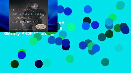 Best E-book The New and Collected Poems of Jane Gentry P-DF Reading