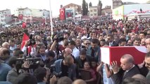Cumhurbaşkanı Erdoğan, 11 Aylık Bebeğiyle Şehit Olan Olan Nurcan Karakaya'nın Cenaze Törenine...