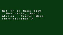 Get Trial Cape Town   Peninsula, South Africa : Travel Maps International Adventure Map (National
