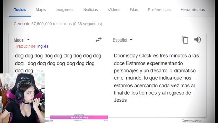 Arigameplays escribe PAPURE en TRADUCTOR y paso esto...