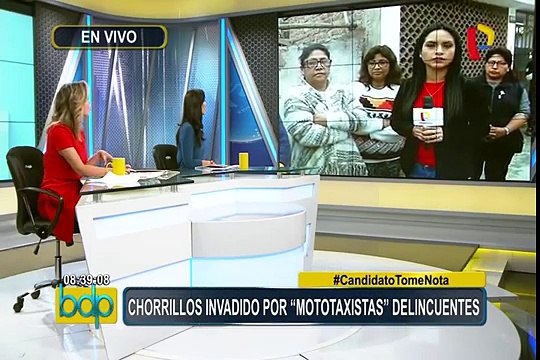 Chorrillos: delincuentes usan mototaxis para robar a vecinos y transeúntes