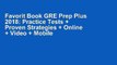 Favorit Book GRE Prep Plus 2018: Practice Tests + Proven Strategies + Online + Video + Mobile