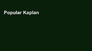 Popular Kaplan High School 411 Full