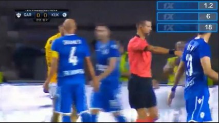 Quintana  (Penalty) Goal HD - Qarabag (Aze) 1-0 Kukesi (Alb) 01.08.2018 (Full Replay)