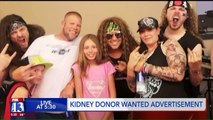 Father of Four Puts Ad on Back of Truck in Hopes of Finding New Kidney