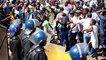 Choques entre las fuerzas del orden y manifestantes en Zimbabue