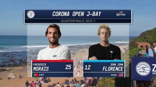 Frederico Morais vs. John John Florence Quarterfinals, Heat 2 Corona Open J Bay new
