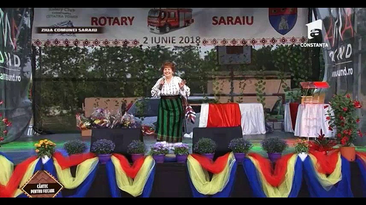 Veronica Apetri - Ziua comunei Saraiu, judetul Constanta - 2018 (Cantec pentru fiecare - Antena 1 Constanta -  17.06.2018)