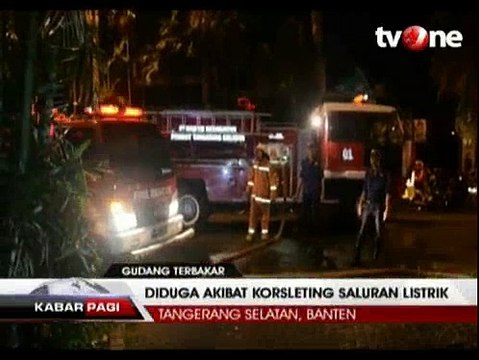 Gudang Terbakar, 87 Mobil Golf Hangus
