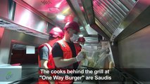 Burger on wheels: Saudis try once 'lowly' jobs as economy bites