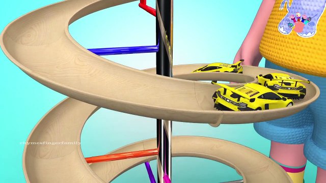 Baby Learning Colors With Sports Race Cars Toys Fun Playing Videos For Kids | Learn Colors