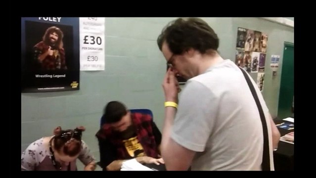 Meeting: Wrestling Legend Mick Foley *LOST FOOTAGE*
