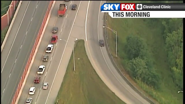 Video Shows Wrong-Way Driver Scrambling to Get Out of Traffic Jam