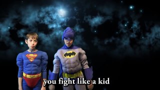 Superman V Batman Kids Rap Battle