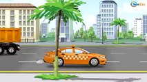La Voiture de police - Dessin animé francais, voitures Policier et voitures Transport