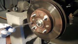 Tutorial: How to uninstall Honda brake rotor screws
