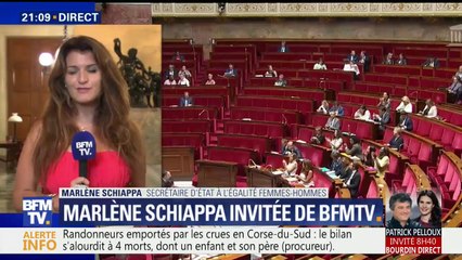 Marlène Schiappa: "Je dénonce quand je vois un homme qui est en train de faire des gestes de baisers"