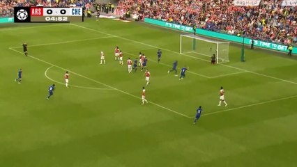 Antonio Rudiger Goal - Arsenal vs Chelsea 0-1 01/08/2018