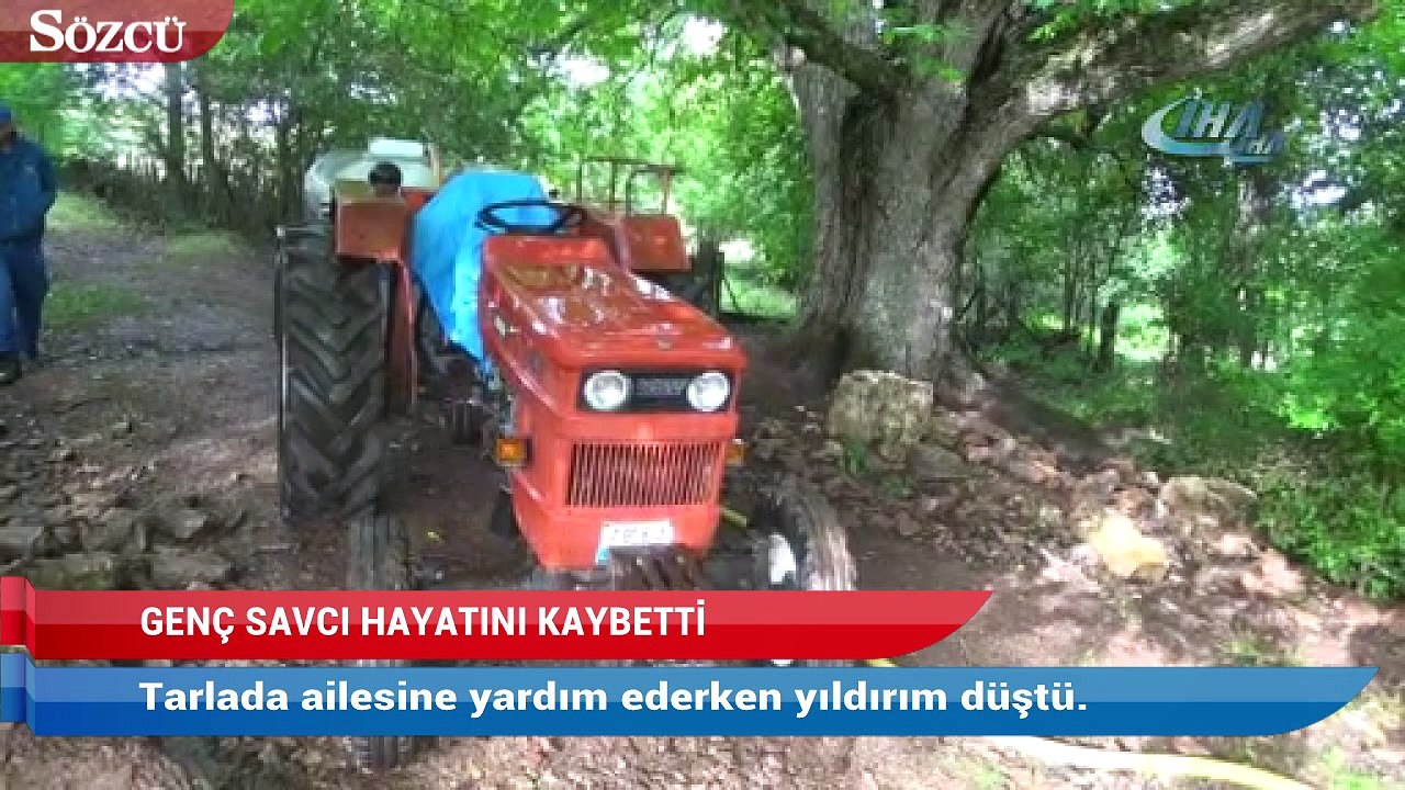 Üzerine yıldırım düşen genç savcı hayatını kaybetti