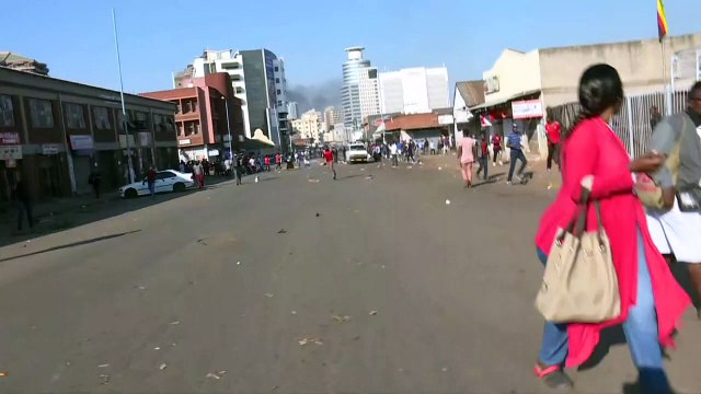 مواجهات دامية في زيمبابوي بعد اعلان الحزب الحاكم فوزه في الانتخابات التشريعية