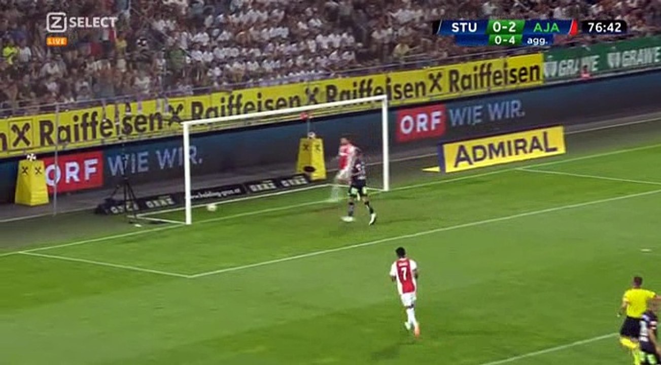 Klaas-Jan Huntelaar Goal HD -  Sturm Graz (Aut)	0-3	Ajax (Ned) 01.08.2018