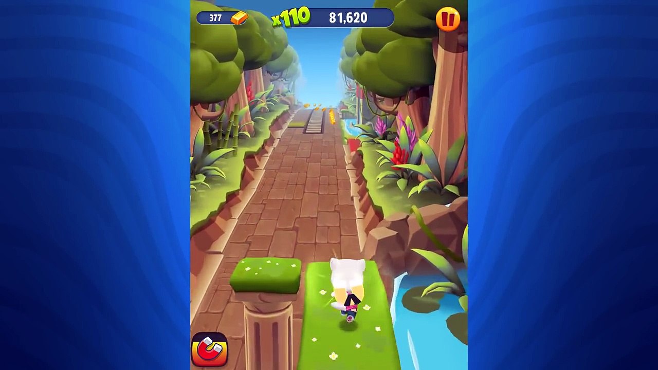 Talking Tom Gold Run Ep9 (Talking Angela Max Upgrade)