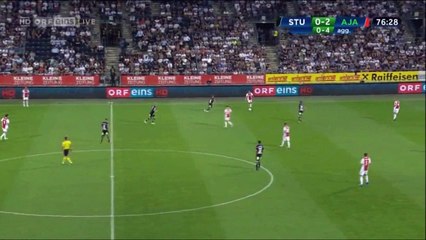 Klaas-Jan Huntelaar Second Goal - Sturm Graz 0-3 Ajax