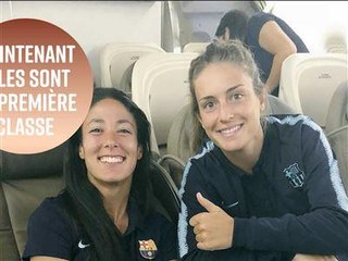 Les joueuses du Barça reléguées en deuxième classe