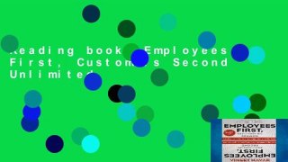 Reading books Employees First, Customers Second Unlimited