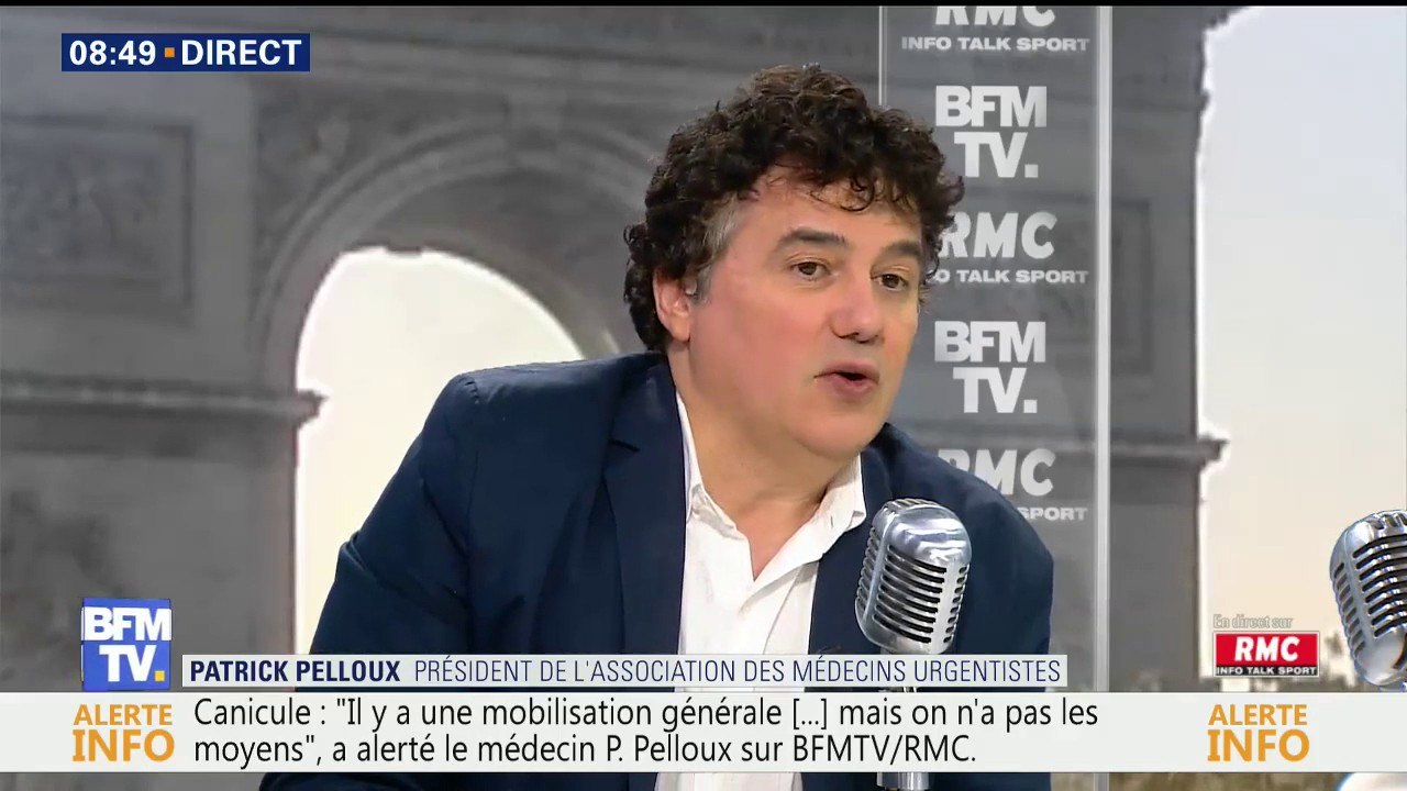 Canicule: "Nous serons dans une sursaturation" aux urgences, estime Patrick Pelloux