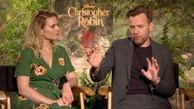 Ewan McGregor, Hayley Atwell Talk About Being A Family In 'Christopher Robin'